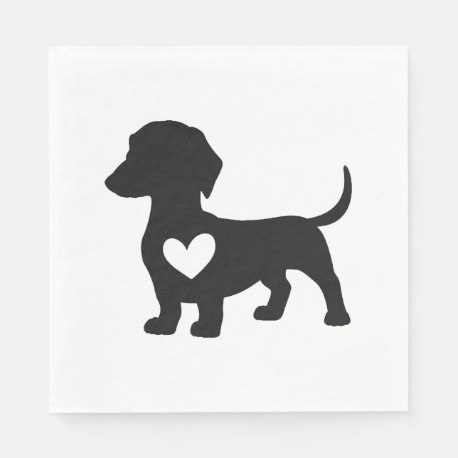 Daschund       napkin (Front)