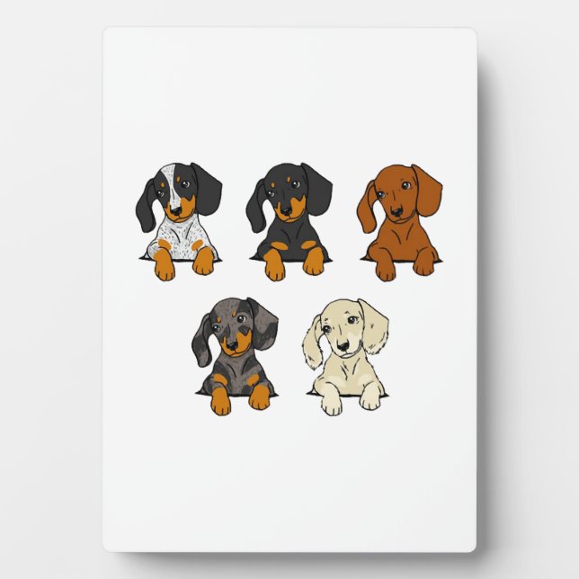 Daschund Plaque (Front)