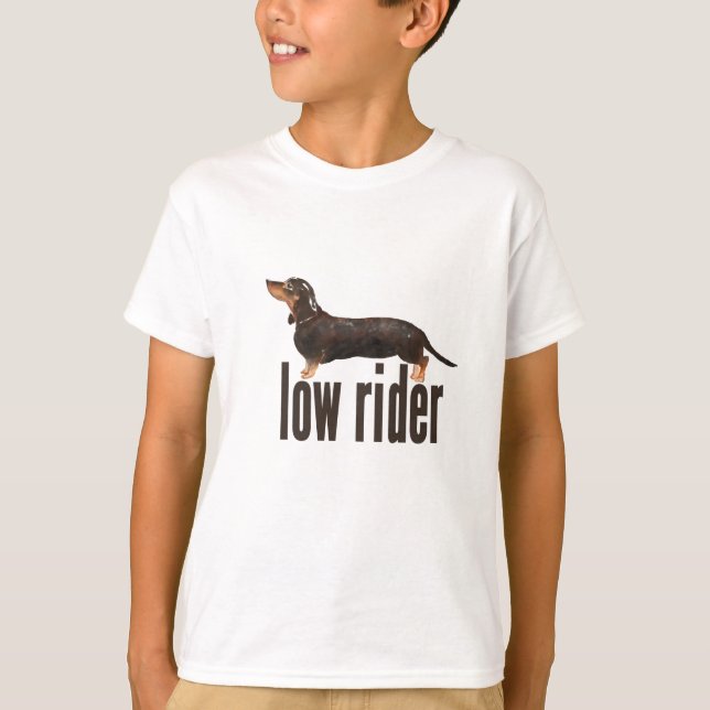 Daschund Sausage Dog T-Shirt (Front)