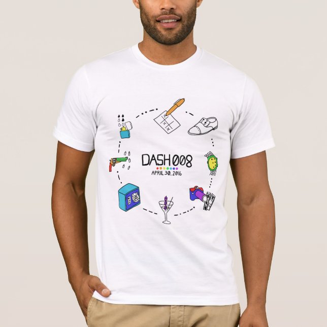 DASH 008 Men's Short-Sleeved Tee (Front)