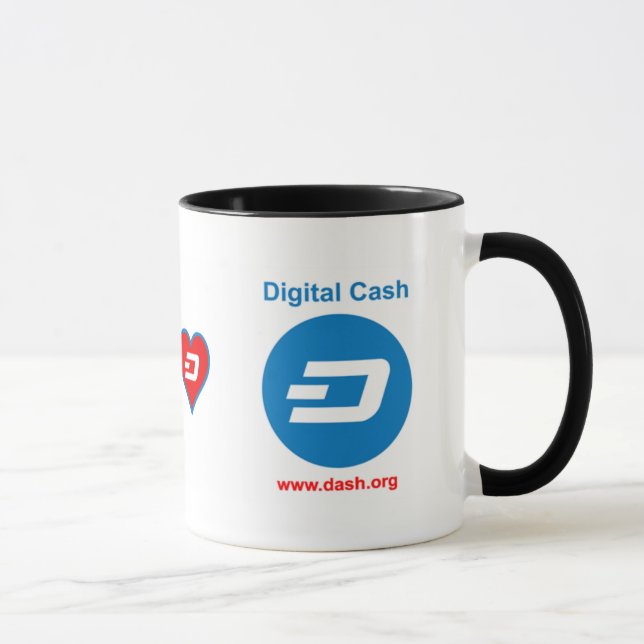 Dash Heart Mug M1 (Right)
