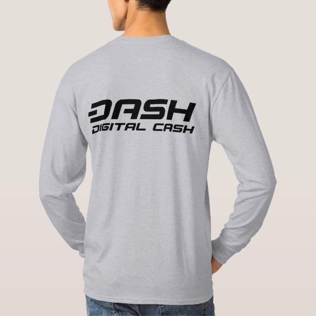Dash Long Sleeve D TDC2b T-Shirt (Back)