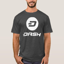 DASH - Men's Basic T-Shirt - CHARCOAL - Crypto