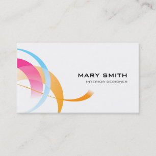 Dash of Colour Business Card Two Sided