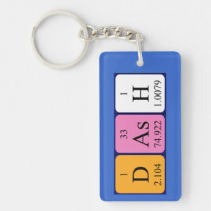 Dash periodic table name keyring