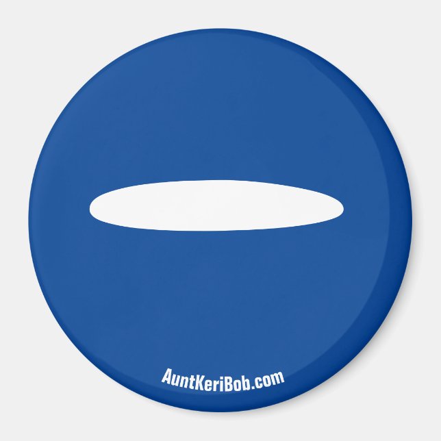 dash Red Refrigerator Magnet (Front)