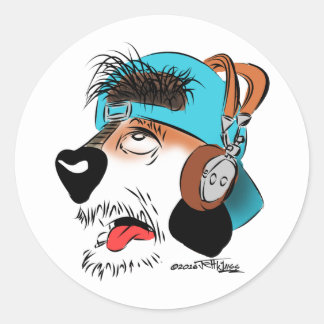 Dash! The Dog-Faced Ham Sticker