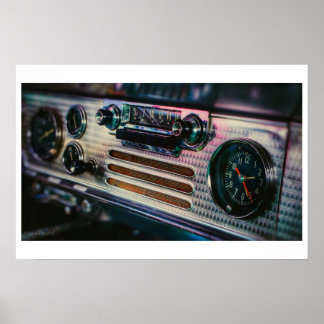 Dashboard Poster Print
