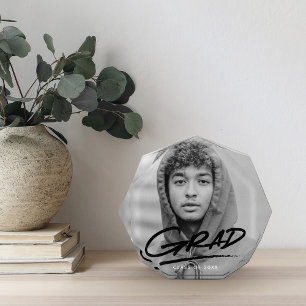 Dashed Black Graduation Photo Block