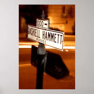 Dashell Hammett Poster