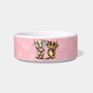 Dashing Dappled Dachshunds Bowl