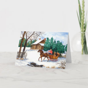 Dashing the Fab 2 Christmas Card