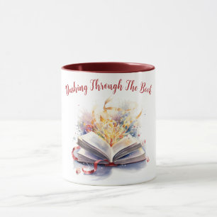 Dashing Through The Book Mug