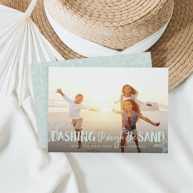 Dashing Through the Sand | Christmas Holiday Card (Creator Uploaded)