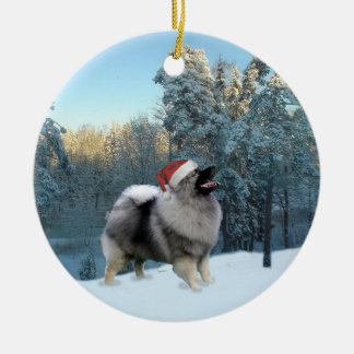 Dashing through the snow... ceramic tree decoration