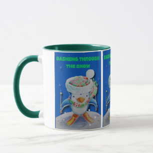 Dashing Through The Snow Children's Christmas Mug