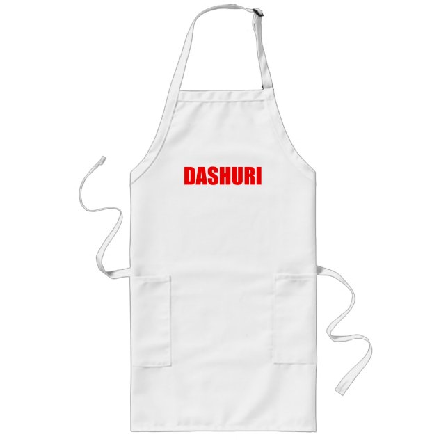 Dashuri. Love in Albanian Long Apron (Front)
