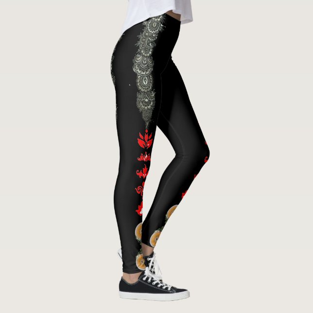 Dasi desinge Autumn expres Leggings (Right)