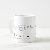 Dasia peptide name mug (Front Left)