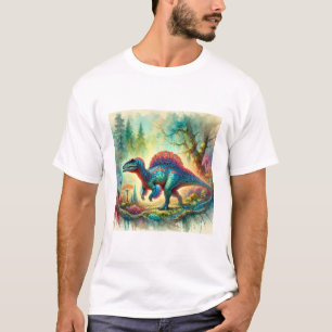 Daspletosaurus Majesty 070824AREF127 - Watercolor T-Shirt