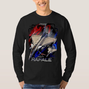 Dassault Rafale Avion de Chasse Armée de l'air Fr T-Shirt