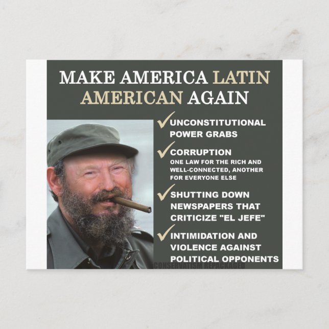 Dastro: Make America Latin American Again Postcard (Front)