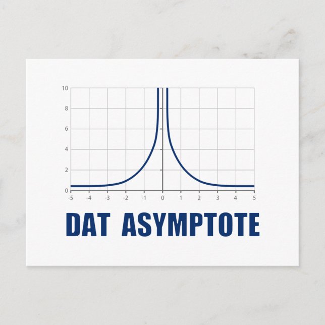 Dat Asymptote Postcard (Front)
