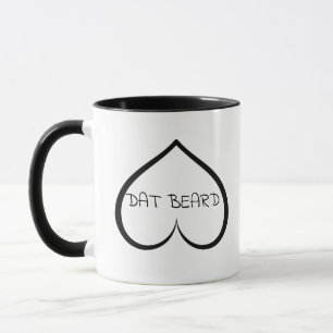 DAT Beard, Cute Valentine's Day Gift Mug