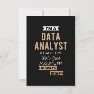 Data Analyst Card