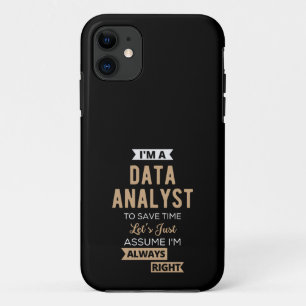 Data Analyst iPhone 11 Case