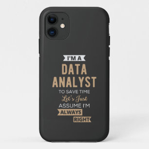 Data Analyst iPhone 11 Case