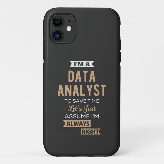 Data Analyst Case-Mate iPhone Case (Back)