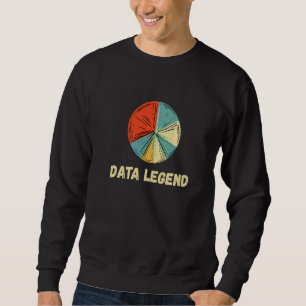 Data Analyst Legend Digital Input Data Scientist C Sweatshirt