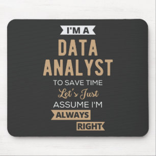 Data Analyst Mouse Mat