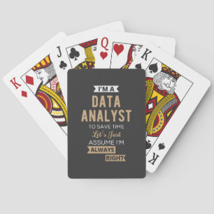 Data Analyst Playing Cards