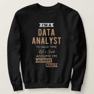 Data Analyst Sweatshirt