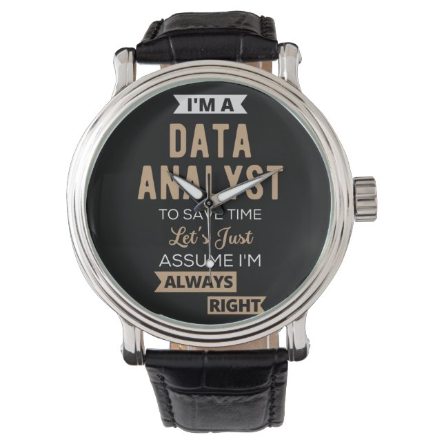 Data Analyst Watch (Front)
