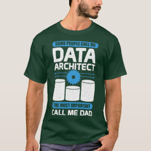 Data Architecture Database Architect Dad Gift T-Shirt