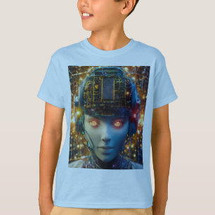 "Data Dreamer" - Illustrating a surreal landscape T-Shirt