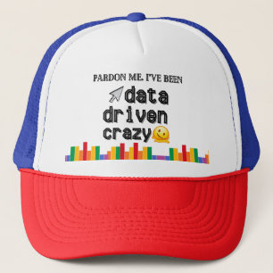 Data Driven Crazy Trucker Cap