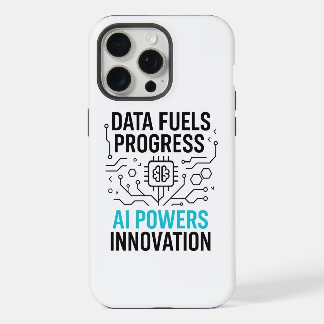 Data Fuels AI Powers Case | Tech Innovation Cover (Back)