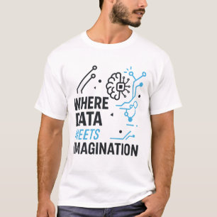 Data Imagination Nexus: Abstract Algorithmic T-Shirt