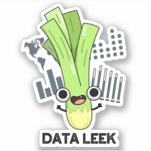 Data Leek Funny Computer Veggie Pun