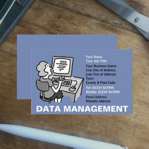 Data Management Business Card