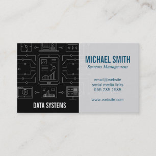 Data Network   Security   Coder   IT Business Card