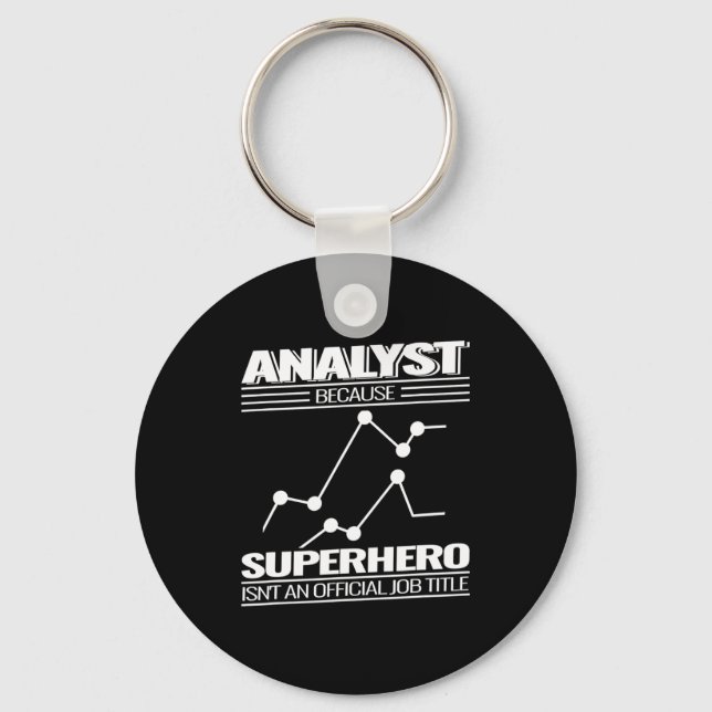 Data Science Data Analyst Data Technology Statisti Key Ring (Front)