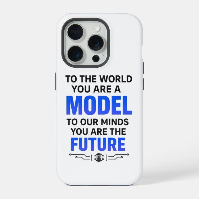 Data Science Digital Innovation Future Tech iPhone Case (Back)