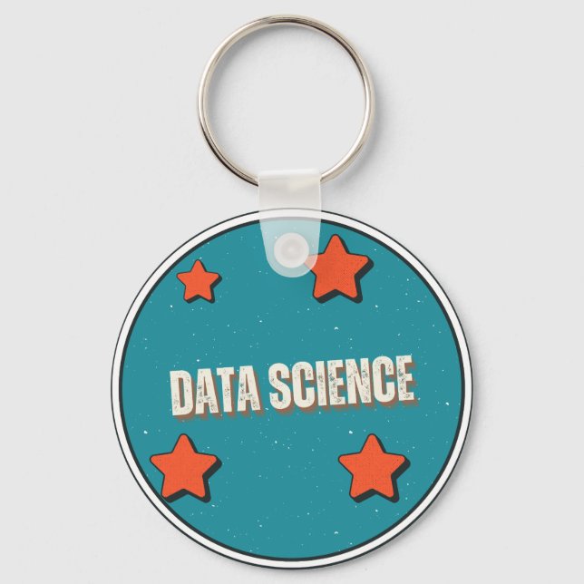Data Science Key Ring (Front)