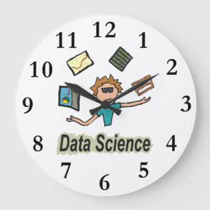 Data Science Large Clock