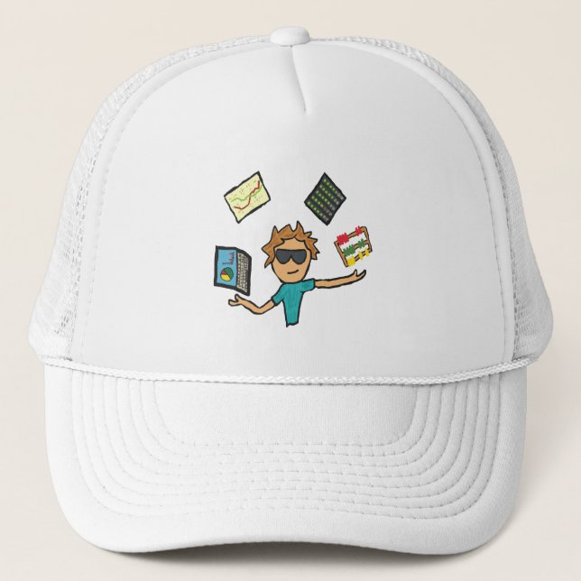 Data Science Trucker Hat (Front)